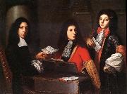 Anton Domenico Gabbiani Portrait of Musicians at the Medici Court oil painting on canvas